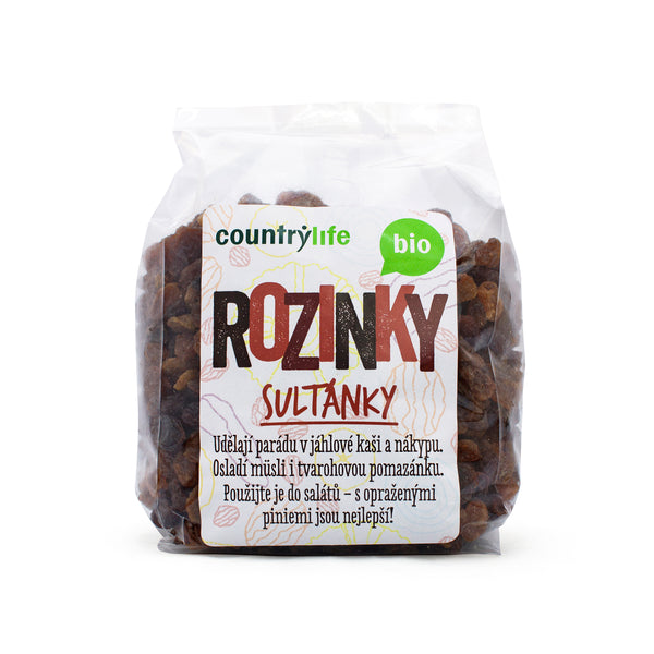 150096 Rozinky sultánky 500 g BIO COUNTRY LIFE-1