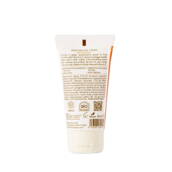 Officina Naturae Vyživující krém na ruce s pačuli (50 ml)