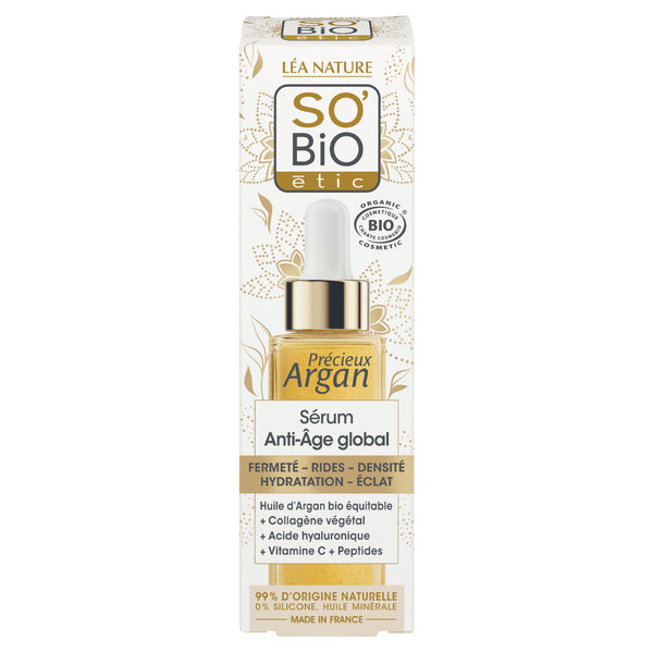 SO’BiO étic Sérum pleťové Anti-aging global BIO (30 ml)