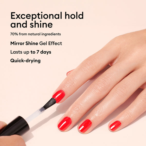 Manucurist Green schnoucí lak na nehty vrchní - Gel Like Top Coat (15 ml)