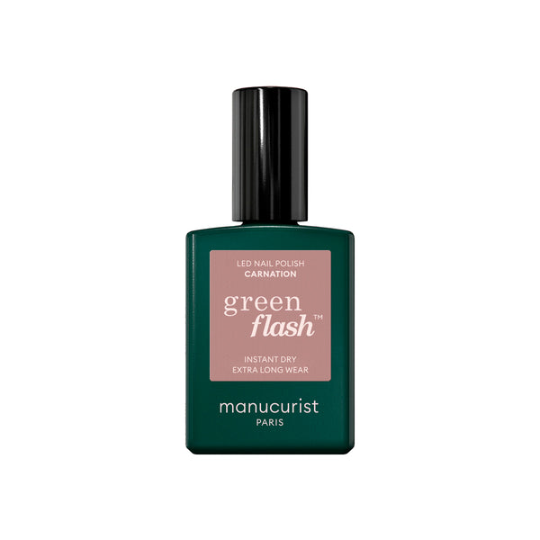 Manucurist Green Flash LED gel lak na nehty - Carnation (15 ml)