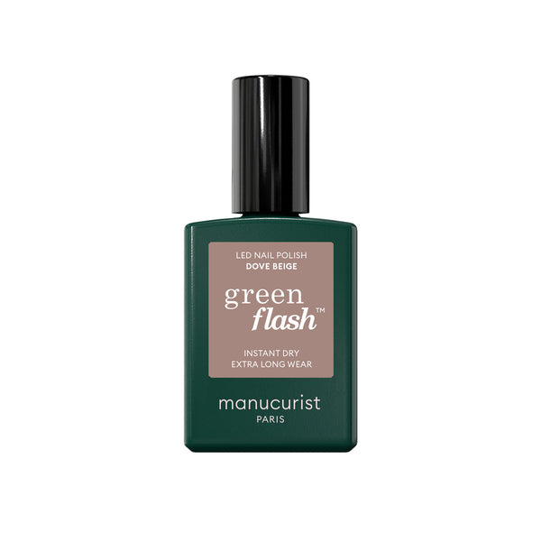 Manucurist Green Flash LED gel lak na nehty - Dove Beige (15 ml)