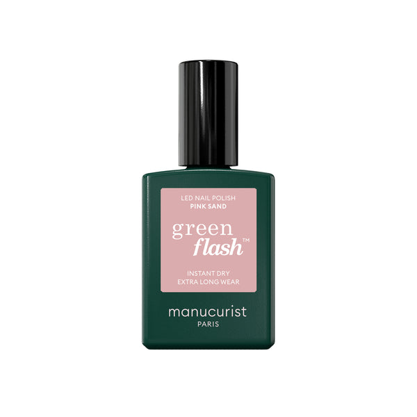 Manucurist Green Flash LED gel lak na nehty - Pink Sand (15 ml)