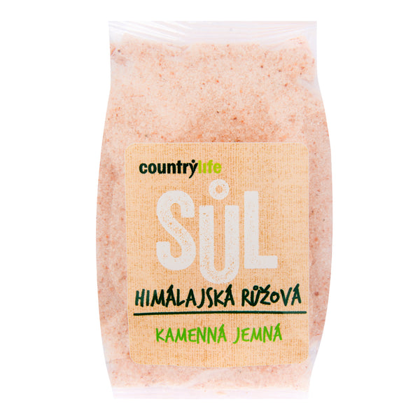 413018 Sůl himálajská růžová jemná 500 g COUNTRY LIFE-1