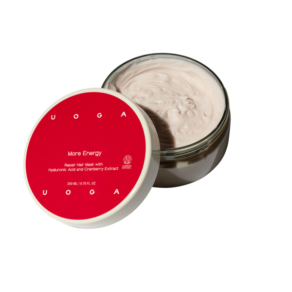 Uoga Uoga Maska pro hloubkovou regeneraci vlasů More Energy (200 ml)