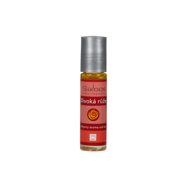 Saloos Aroma roll-on Divoká růže BIO (9 ml)