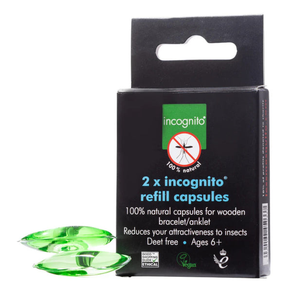 Incognito Náhradní kapsle do náramku a náhrdelníku do přírody (2 ks)
