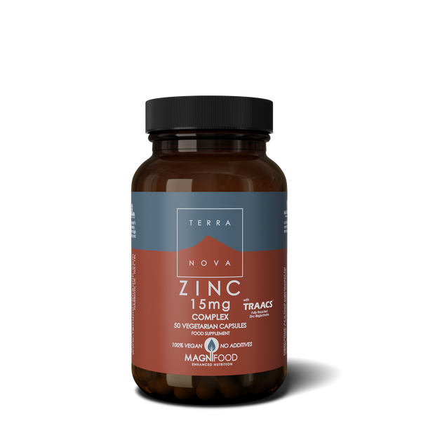 Terranova Health Zinc 15 mg Complex (50 kapslí)