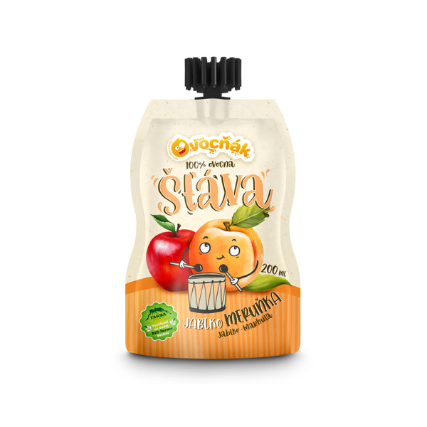 552119 Mošt ovocný jablko-meruňka 200 ml OVOCŇÁK-1