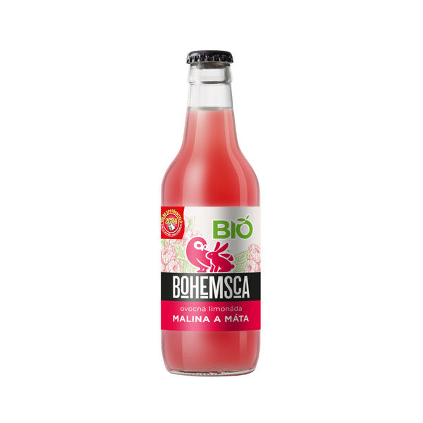 570155 Limonáda Malina a máta 330 ml BIO BOHEMSCA-1