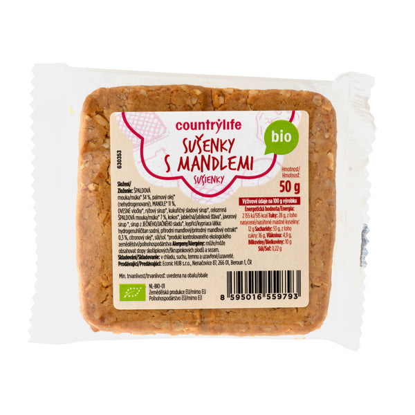 630353 Sušenky s mandlemi 50 g BIO COUNTRY LIFE-1
