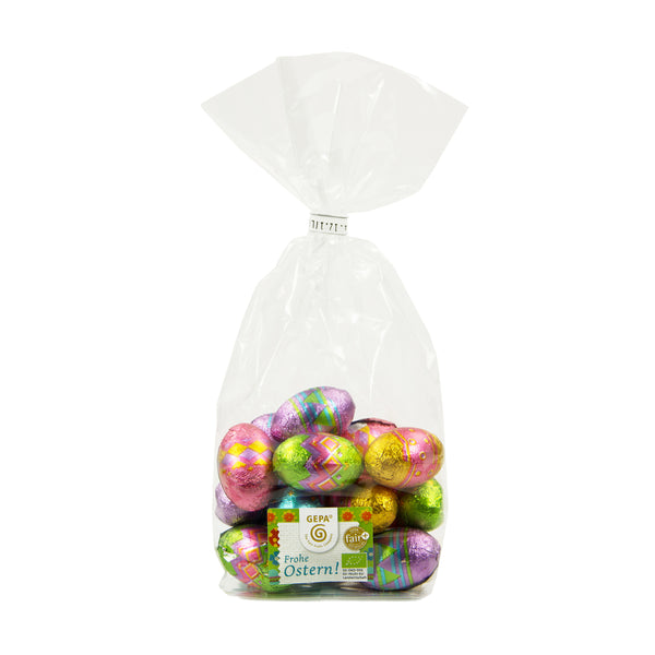 665289 Vajíčka z mléčné čokolády 100 g BIO GEPA-1