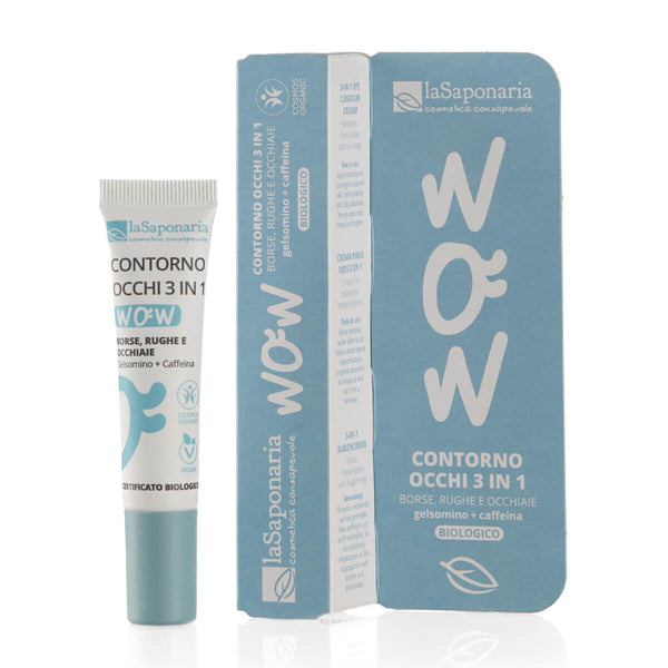laSaponaria Konturovací oční krém 3 v 1 BIO (15 ml)
