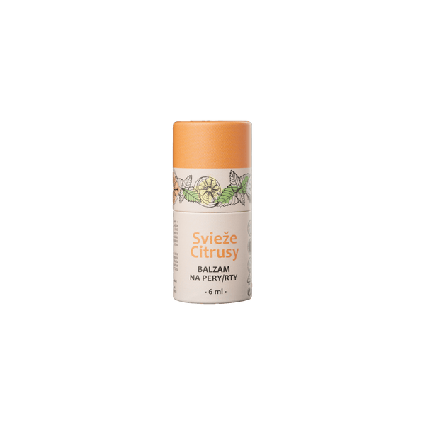 Kvitok Balzám na rty Svěží citrusy (6 ml)