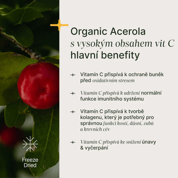 Trime Organic Acerola (90 kapslí)
