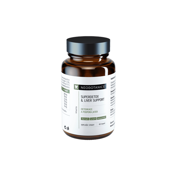Neobotanics Superdetox & Liver Support (60 kapslí)