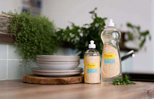 Tierra Verde Gel na nádobí - BIO sladká máta