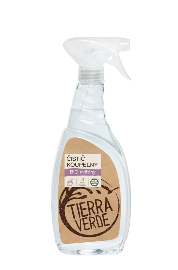Tierra Verde Čistič koupelny s BIO květinovou vůní (750 ml)