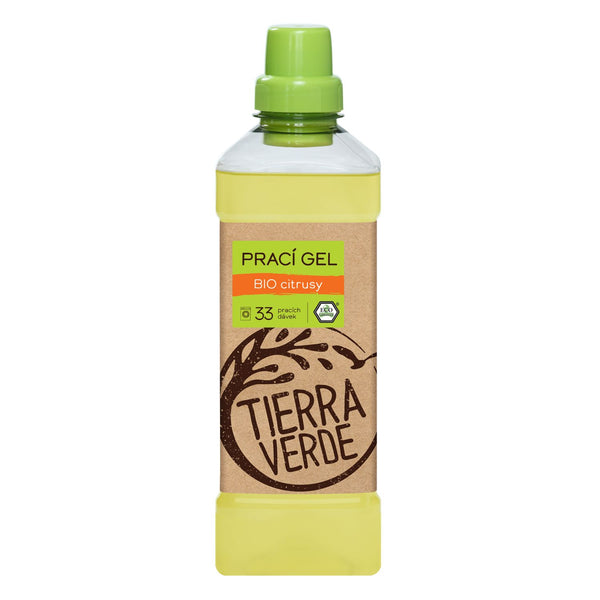 Tierra Verde Prací gel s vůní BIO citrusů