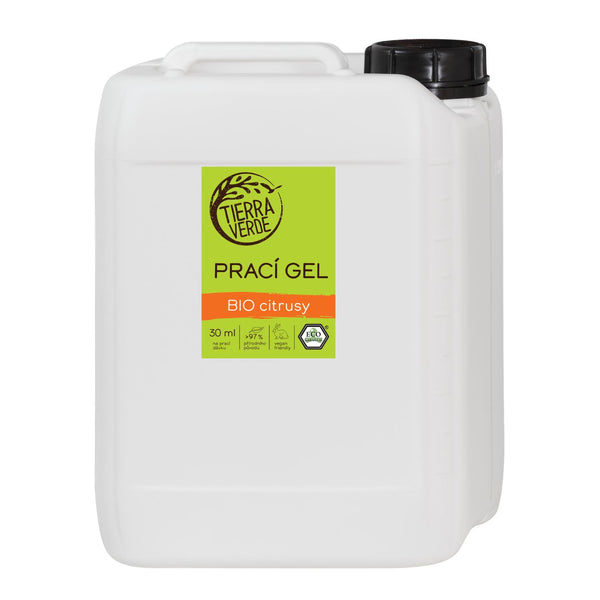 Tierra Verde Prací gel s vůní BIO citrusů