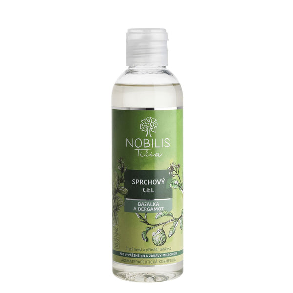 Nobilis Tilia Sprchový gel Bazalka a bergamot (200 ml)