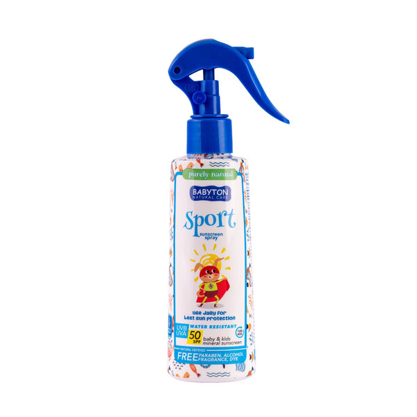 Babyton Opalovací mléko ve spreji pro děti SPF 50 SPORT (200 ml)