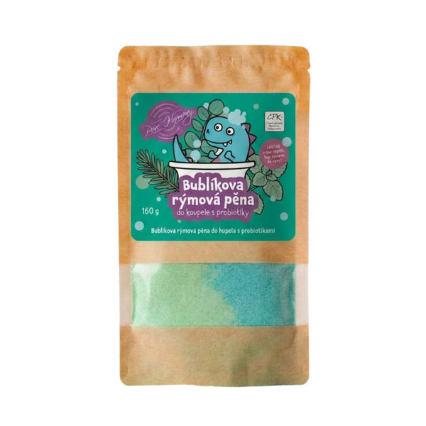 903780 Pěna do koupele v prášku Bublíkova rýmová s probiotiky 160 g PURE HARMONY-1