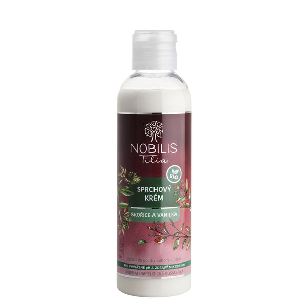 903834 Krém sprchový Skořice a vanilka 200 ml NOBILIS TILIA-1