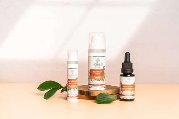 Nobilis Tilia Zjemňující oční krém Argan BIO (15 ml)