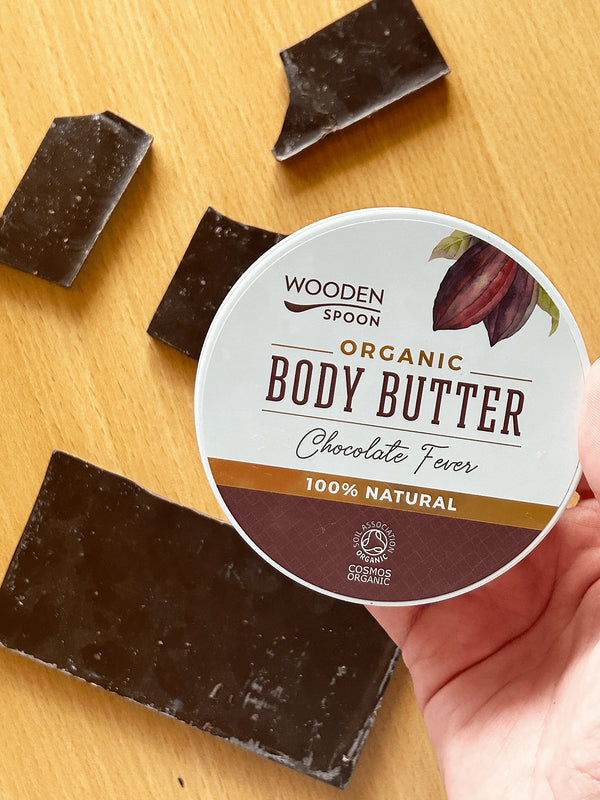 Wooden Spoon Tělové máslo Čokoládová horečka BIO (100 m)