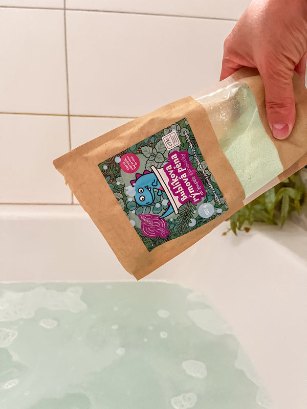 Pure Harmony Bublíkova rýmová pěna do koupele v prášku s probiotiky (160 g)