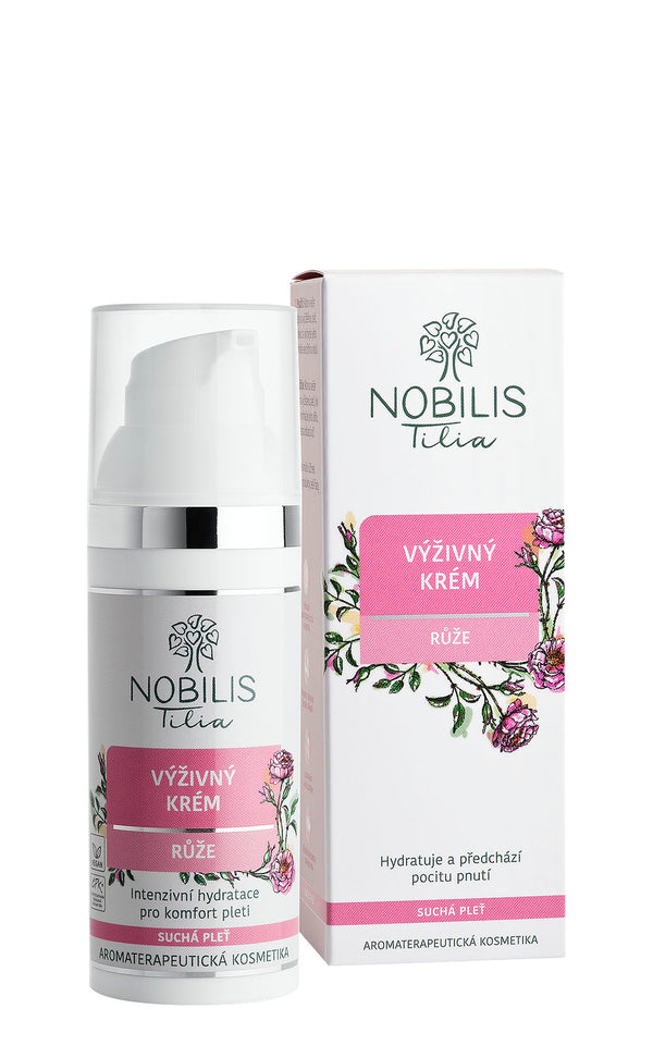 Nobilis Tilia Výživný krém Růže (50 ml)