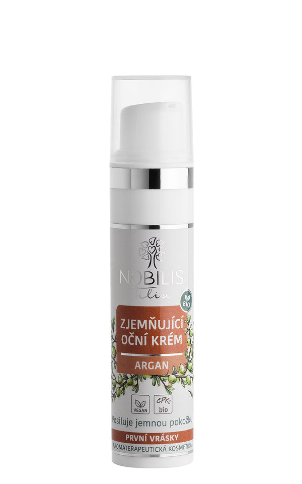 Nobilis Tilia Zjemňující oční krém Argan BIO (15 ml)