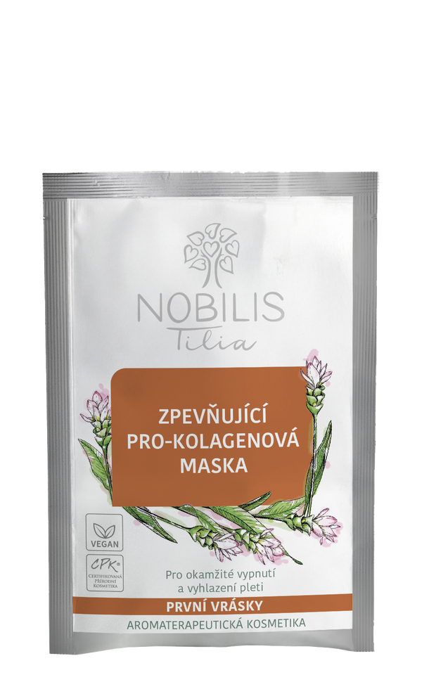 Nobilis Tilia Zpevňující pro-kolagenová maska slupovací (25 g)