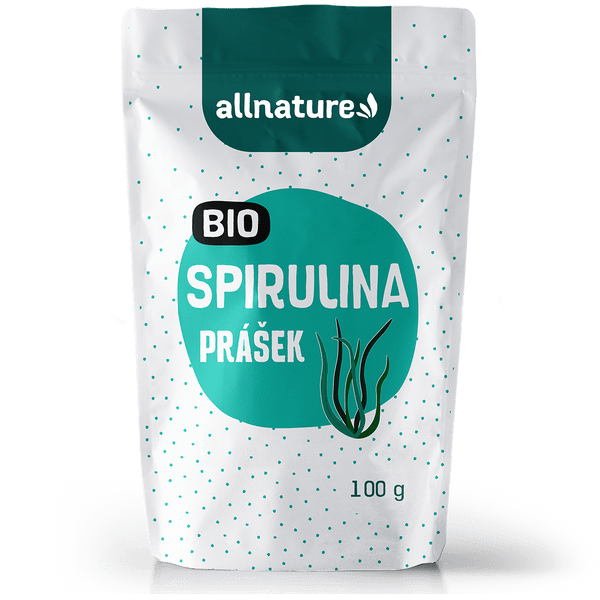 Allnature Spirulina prášek BIO (100 g)