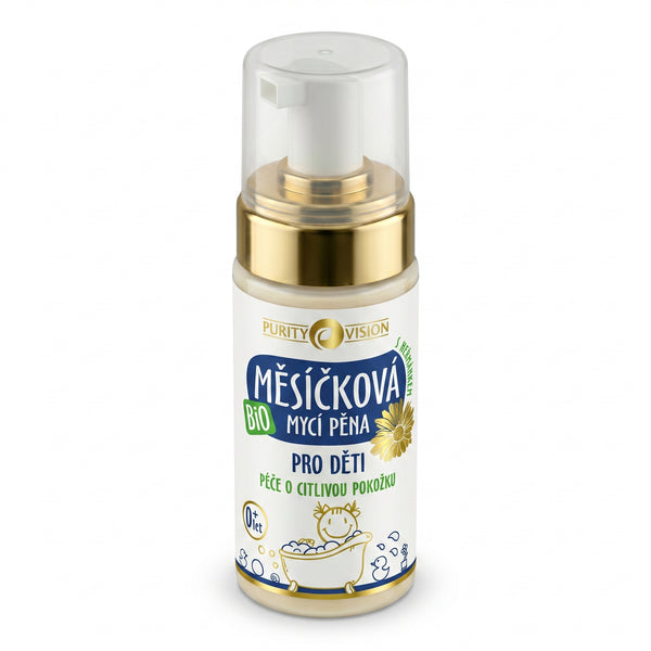 Purity Vision Měsíčková mycí pěna pro děti BIO (90 ml)