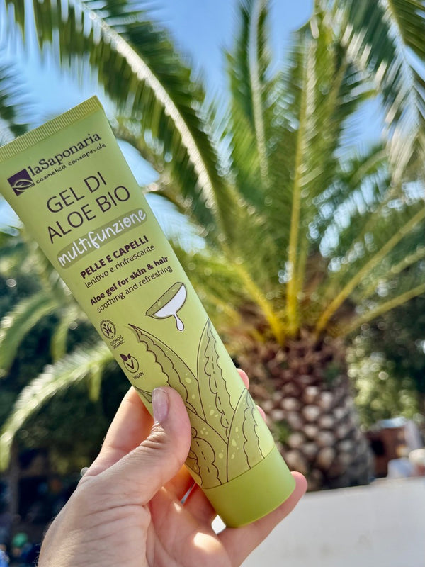laSaponaria Aloe vera gel na tělo a vlasy BIO (150 ml)