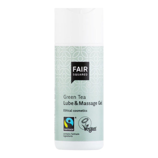 Fair Squared Lubrikační a masážní gel se zeleným čajem