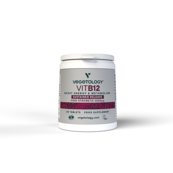 Vegetology Vitamin B12 1000 IU kyanokobalamin (60 tablet)