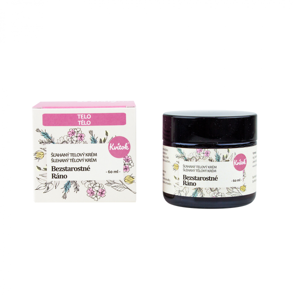 Kvitok Šlehaný tělový krém Bezstarostné ráno (60 ml)