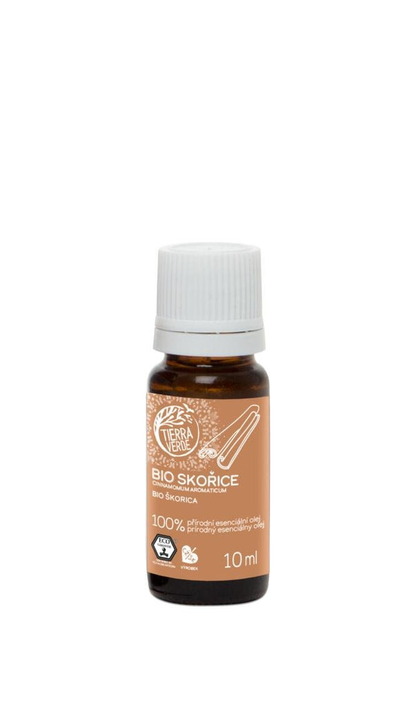 Tierra Verde Esenciální olej Skořice BIO (10 ml)