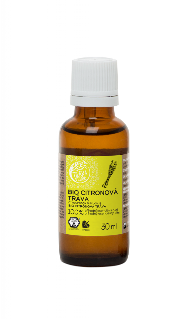 Tierra Verde Esenciální olej Citronová tráva BIO