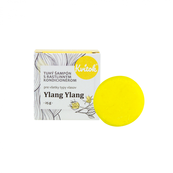 Kvitok Tuhý šampon s kondicionérem pro světlé vlasy Ylang Ylang
