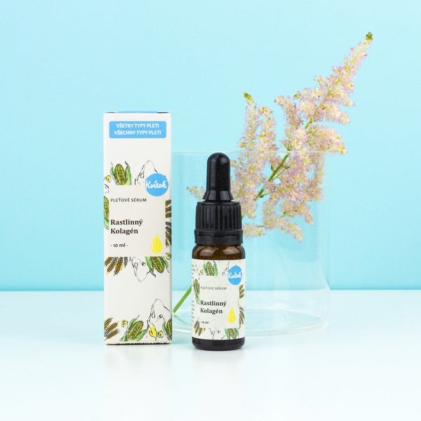 Kvitok Pleťové sérum - Rostlinný kolagen - vzorek (2 ml)