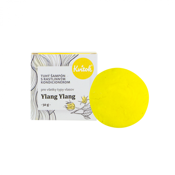 Kvitok Tuhý šampon s kondicionérem pro světlé vlasy Ylang Ylang