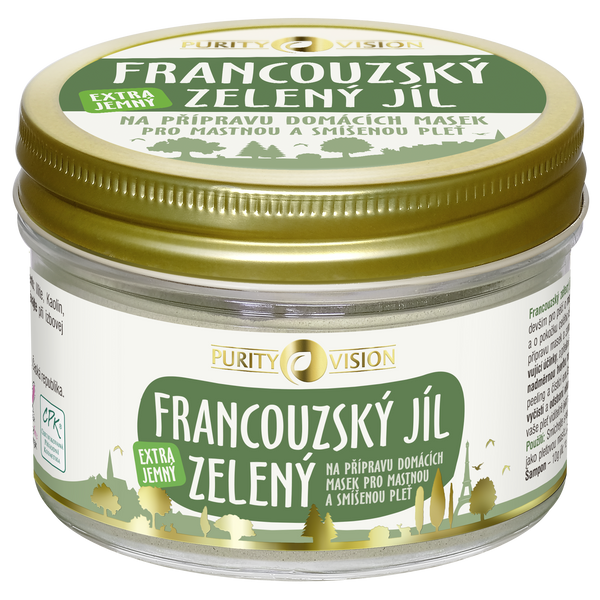 Purity Vision Francouzský zelený jíl (150 g)