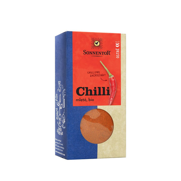 Sonnentor Chilli BIO - mleté (40 g)