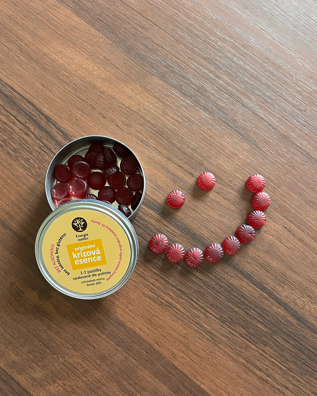 Energie rostlin Bachovy esence - Krizová esence - pastilky (50 g)