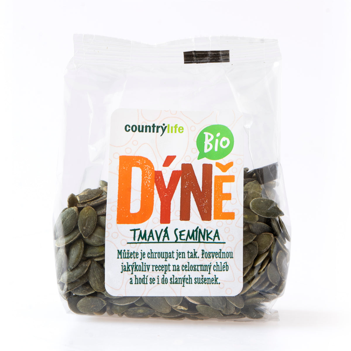 130040 Dýňová semínka tmavá 100 g BIO   COUNTRY LIFE-2