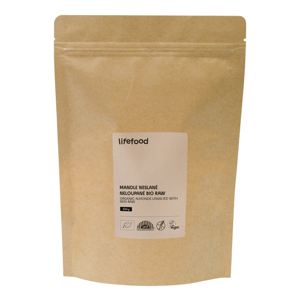 140059 Mandle RAW 500 g BIO LIFEFOOD-1